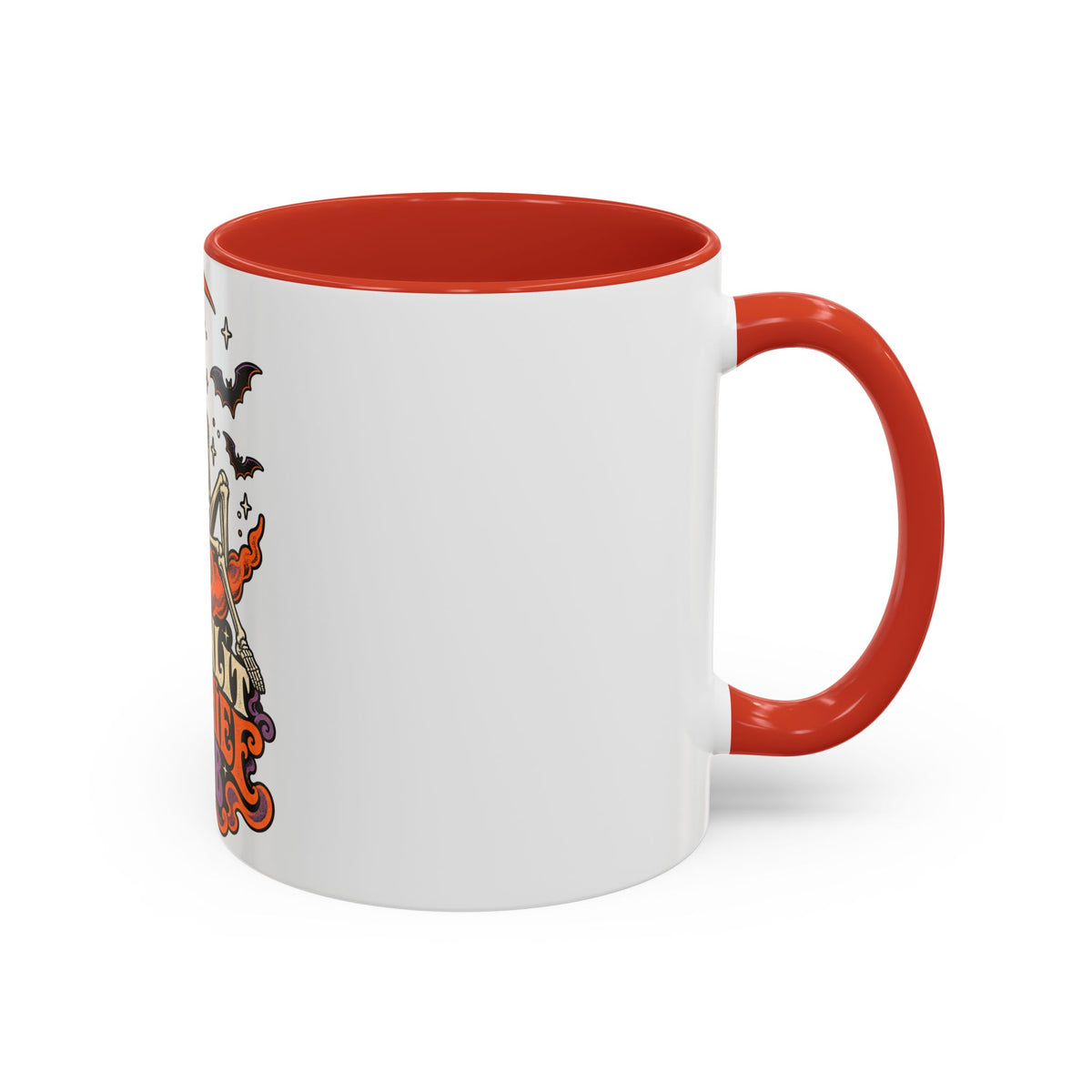Moonlit Mischief Club Mug | Halloween Skeleton Coffee Cup
