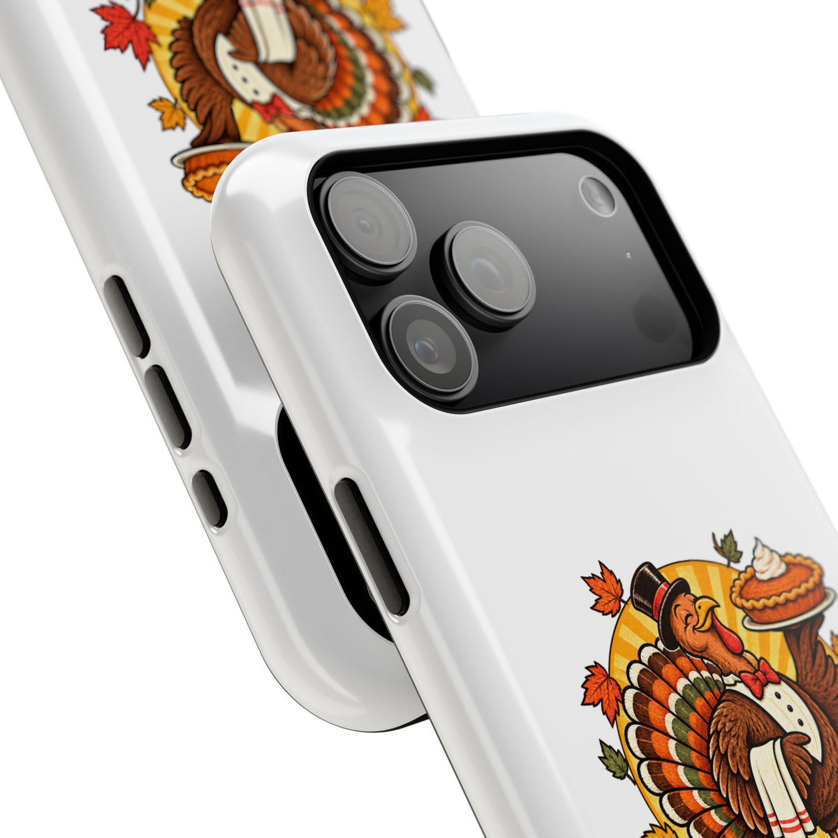 Thanksgiving 'Pie First, Questions Later' Magnetic Impact-Resistant Phone Case