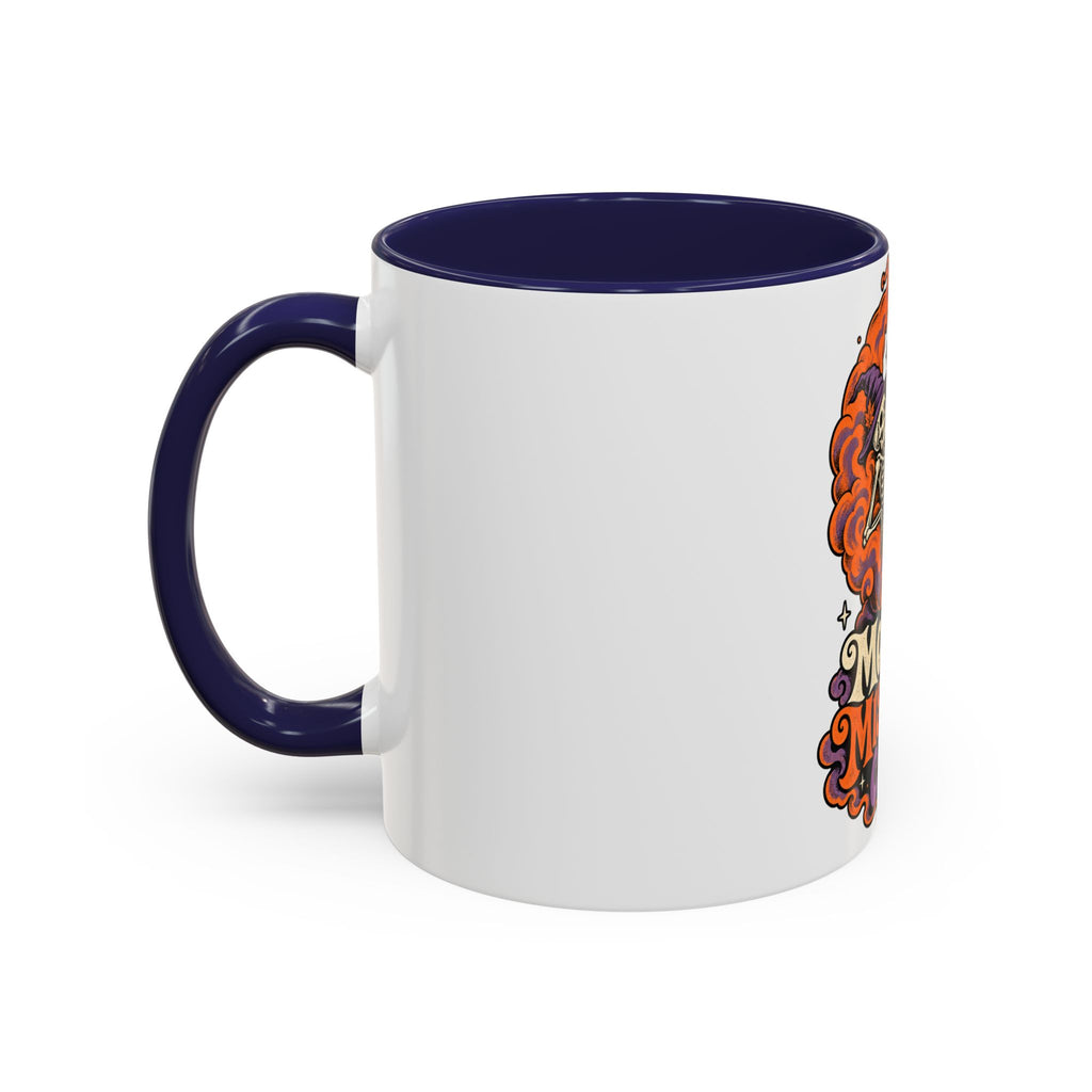 Moonlit Mischief Club Mug | Halloween Skeleton Coffee Cup