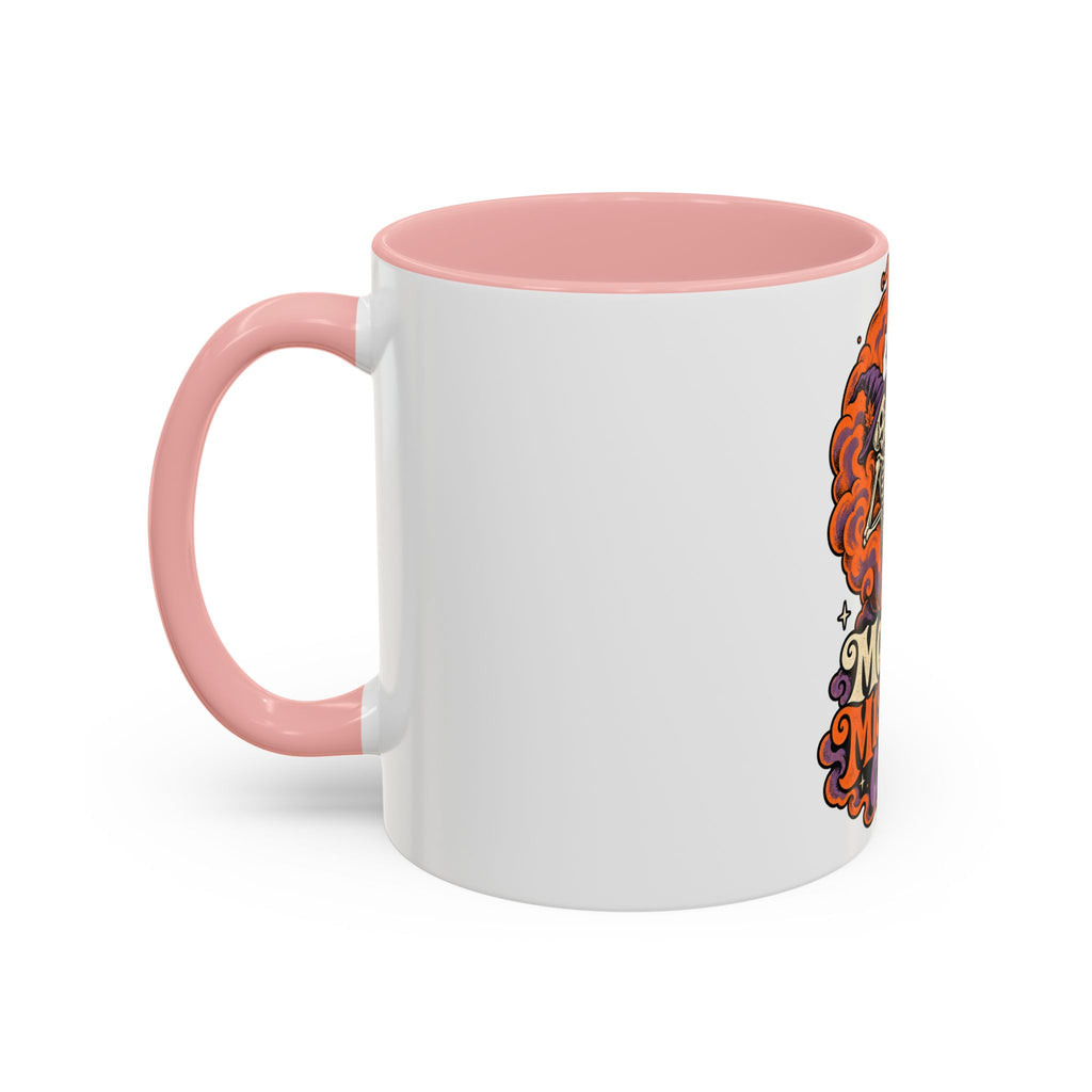 Moonlit Mischief Club Mug | Halloween Skeleton Coffee Cup