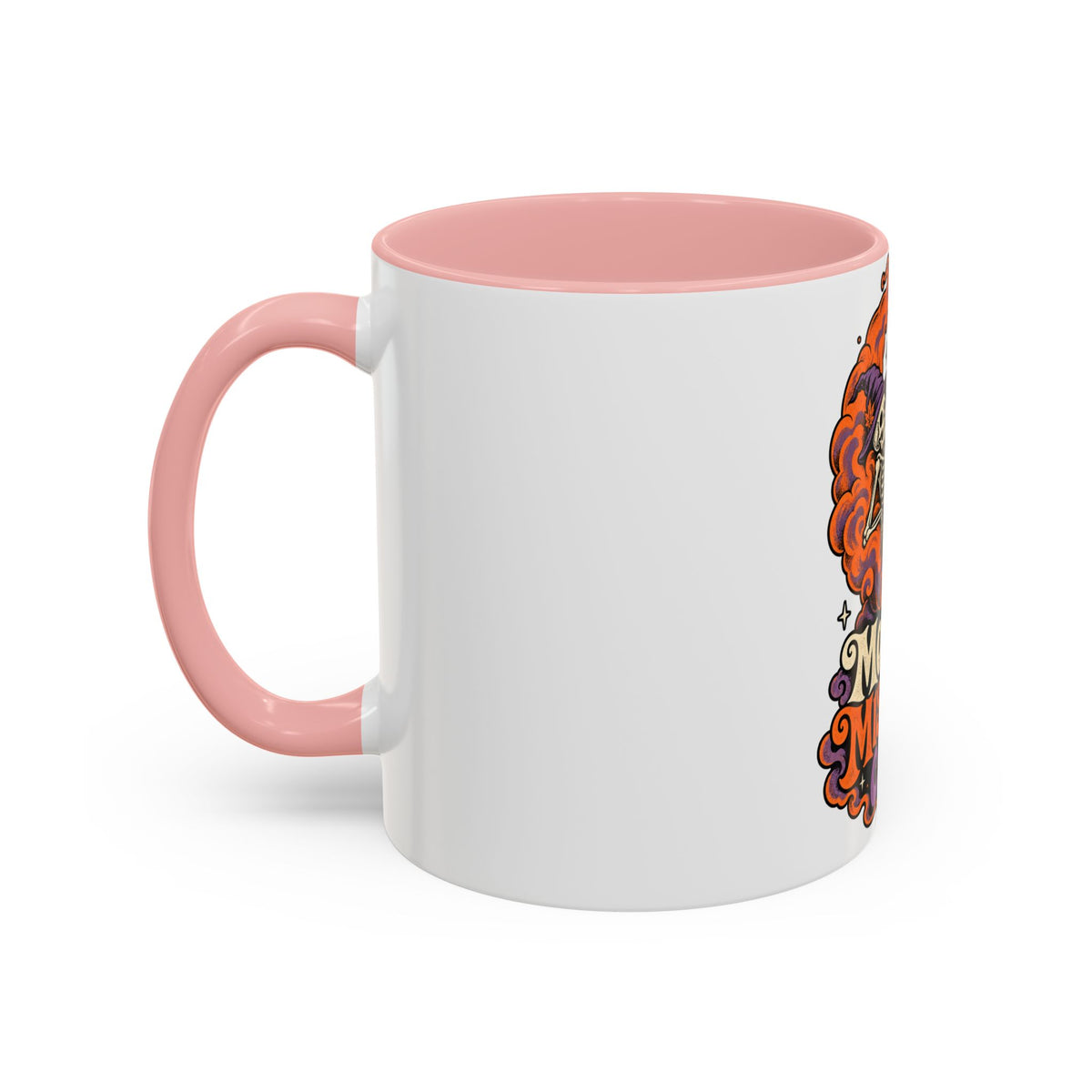 Moonlit Mischief Club Mug | Halloween Skeleton Coffee Cup
