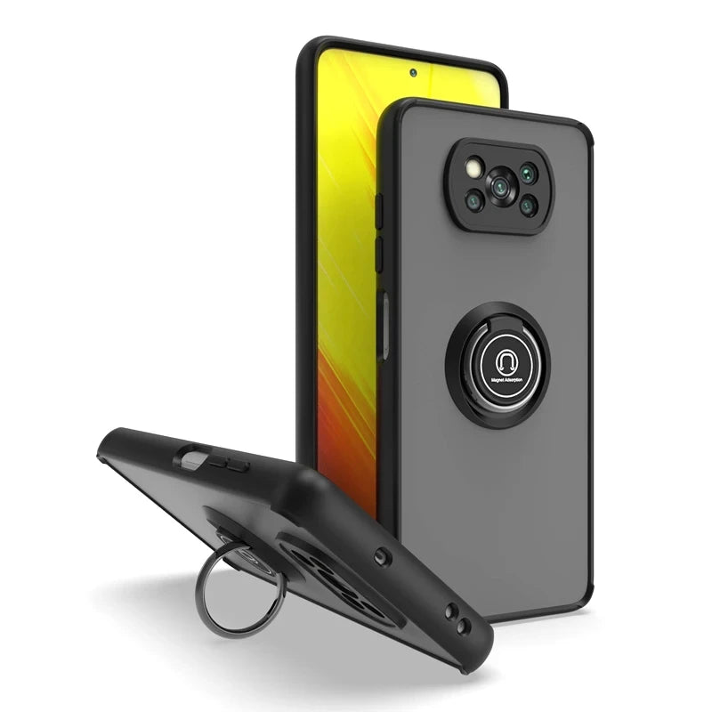 Armor Ring Kickstand Phone Case