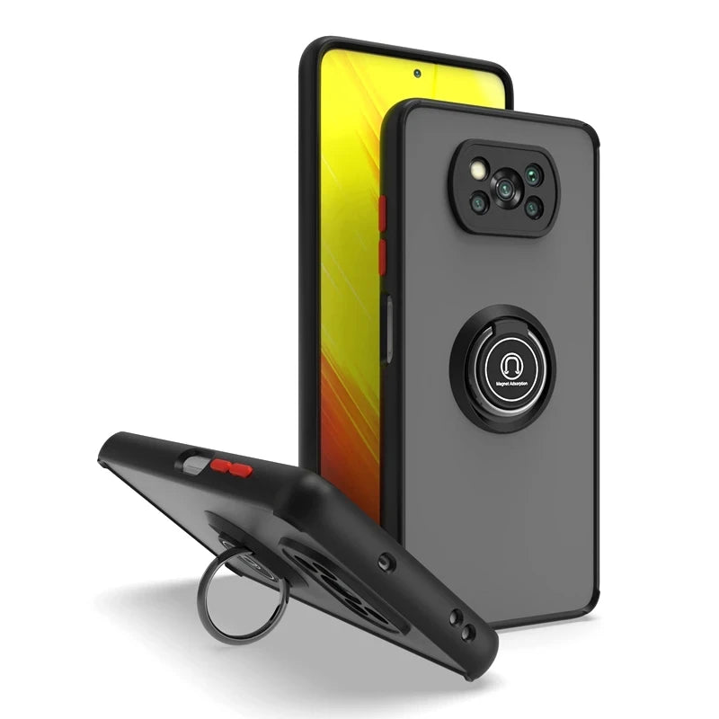 Armor Ring Kickstand Phone Case