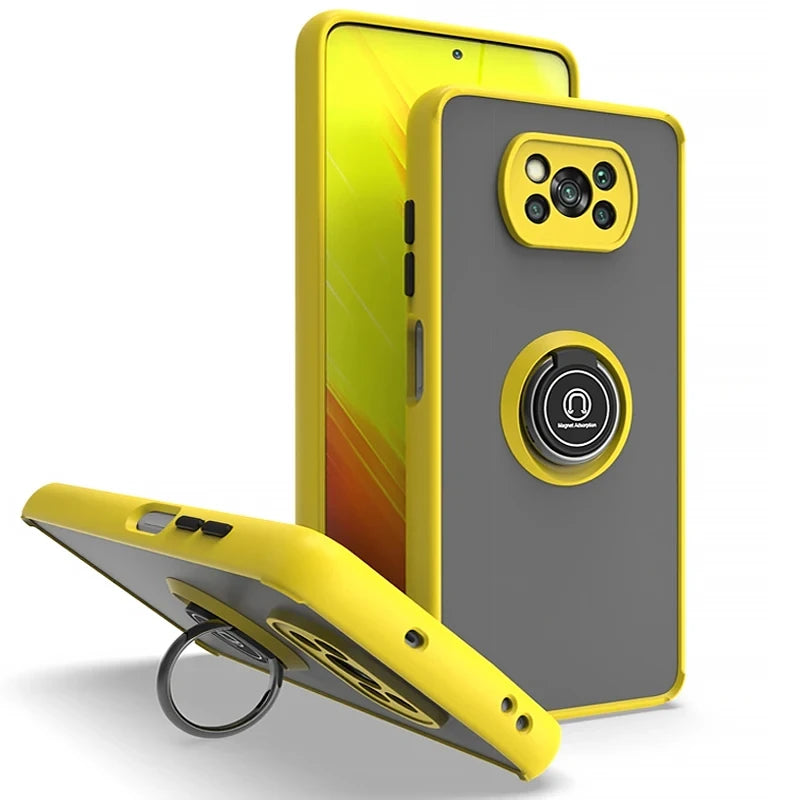 Armor Ring Kickstand Phone Case
