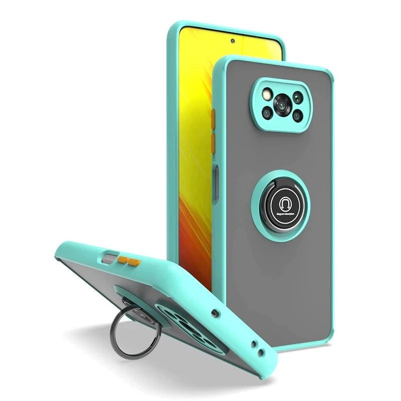 Armor Ring Kickstand Phone Case