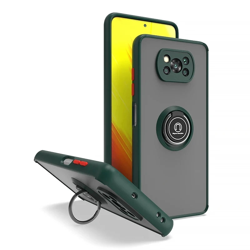 Armor Ring Kickstand Phone Case