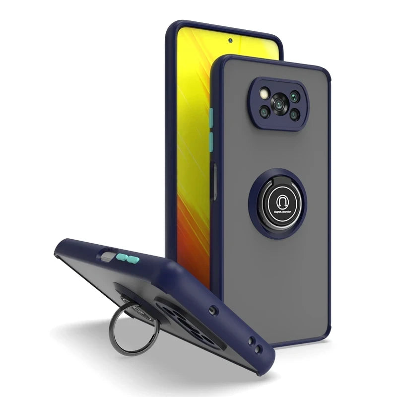 Armor Ring Kickstand Phone Case