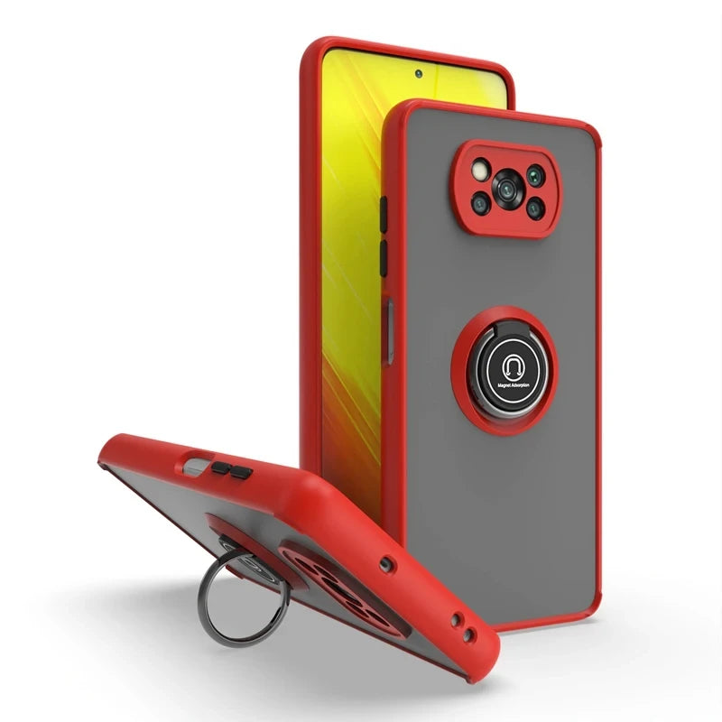 Armor Ring Kickstand Phone Case