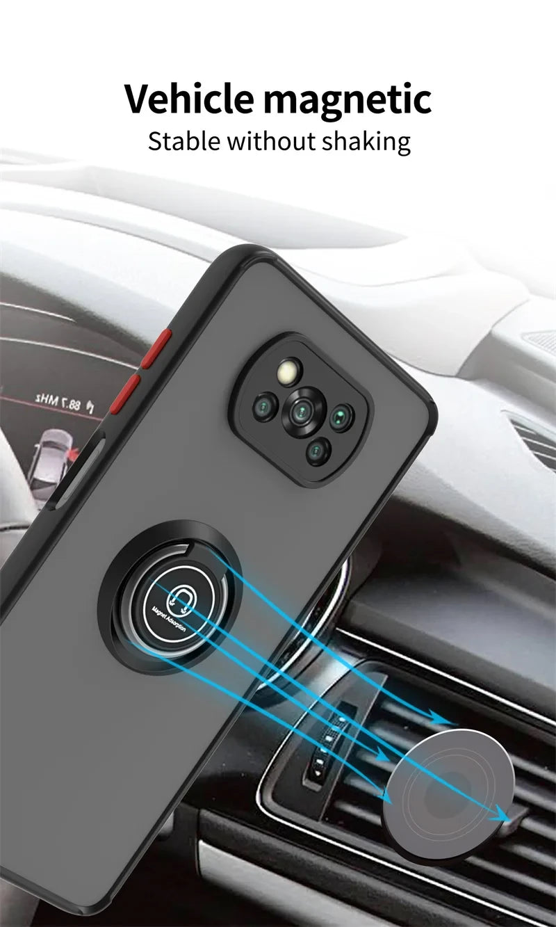 Armor Ring Kickstand Phone Case