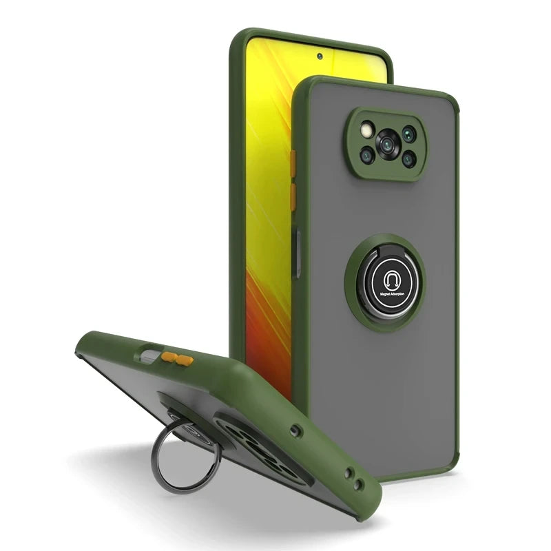 Armor Ring Kickstand Phone Case