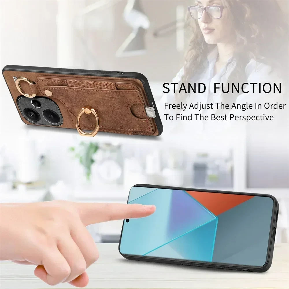 Leather Card Holder Phone Case