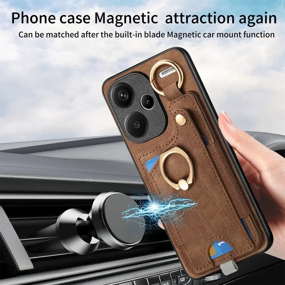 Leather Card Holder Phone Case