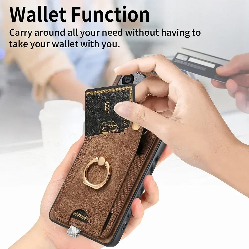 Leather Card Holder Phone Case