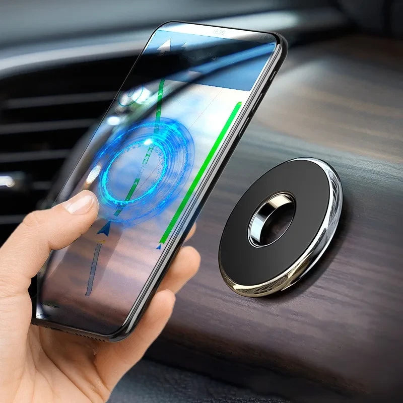 Round Magnetic Car Phone Mount