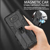 Magnetic Armor Phone Case with Kickstand