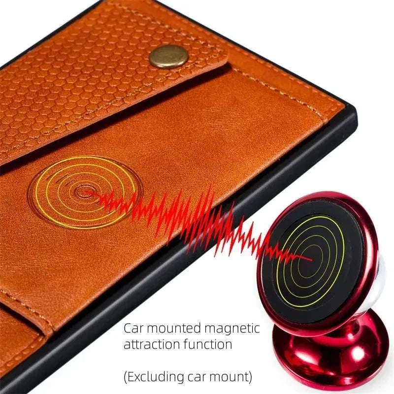 Leather Card Holder Phone Case