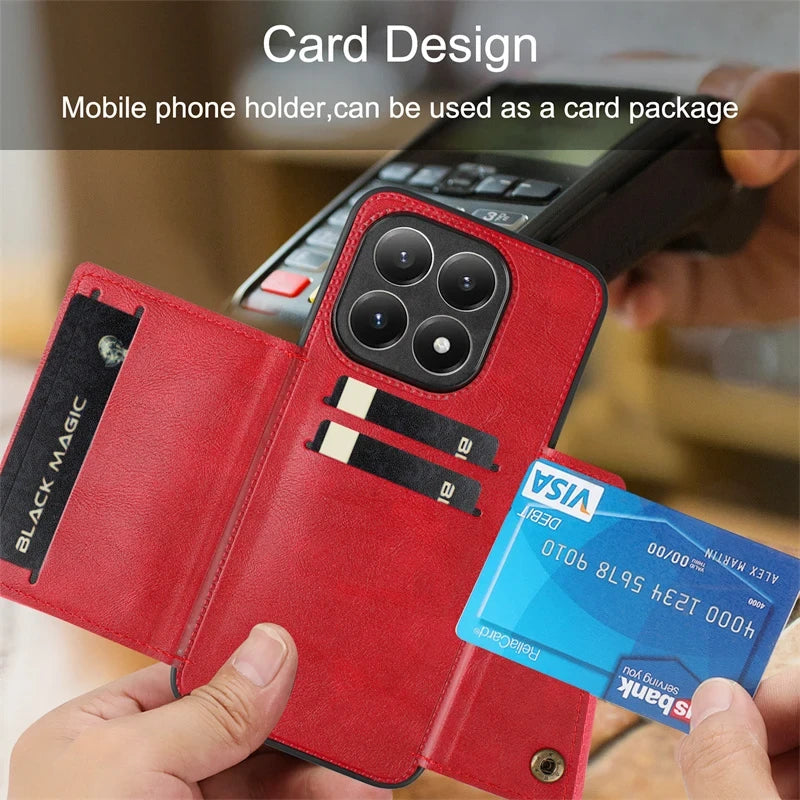 Leather Card Holder Phone Case