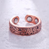 Vintage Copper Magnetic Punk Ring