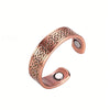 Vintage Copper Magnetic Punk Ring