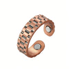 Vintage Copper Magnetic Punk Ring