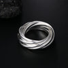 Sterling Silver Five Circles Ring