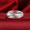 Sterling Silver Five Circles Ring