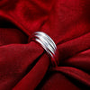 Sterling Silver Five Circles Ring