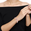 Rose Gold Copper Magnetic Cuff Bracelet