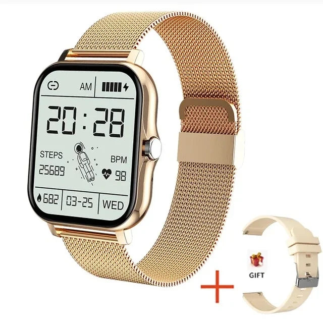 Steel Bluetooth Fitness Smartwatch
