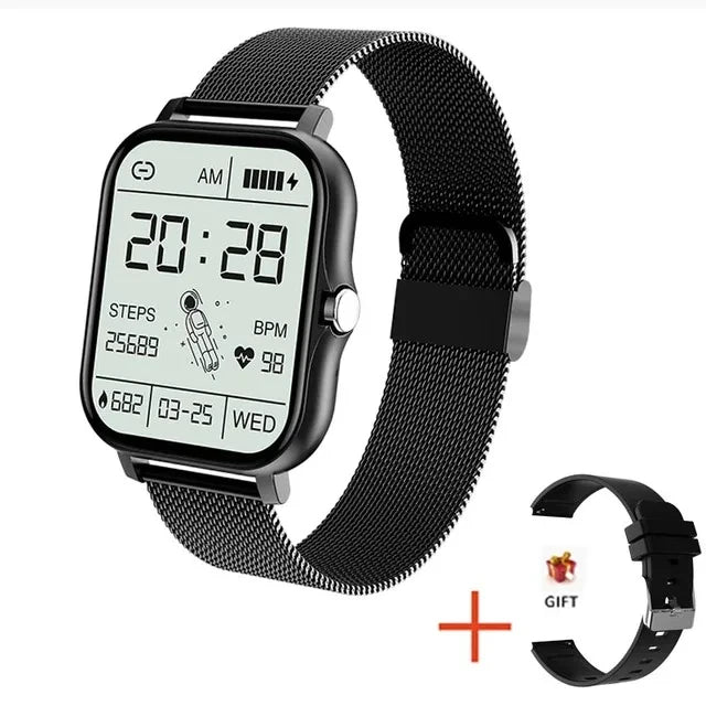 Steel Bluetooth Fitness Smartwatch
