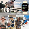 Steel Bluetooth Fitness Smartwatch