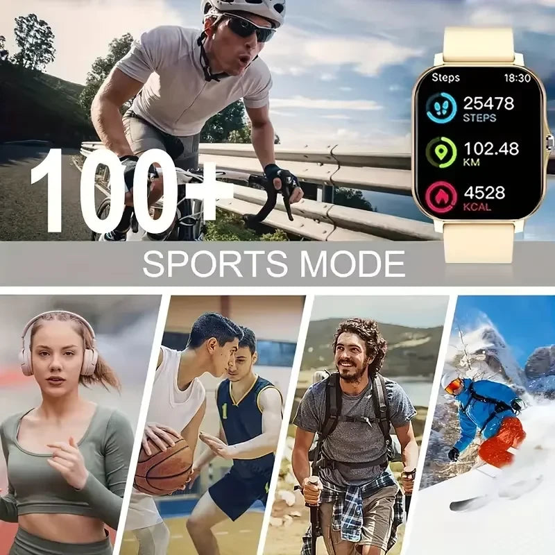 Steel Bluetooth Fitness Smartwatch