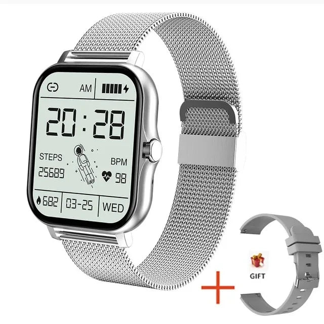 Steel Bluetooth Fitness Smartwatch