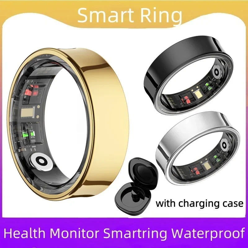 Waterproof Health Tracking Smart Ring