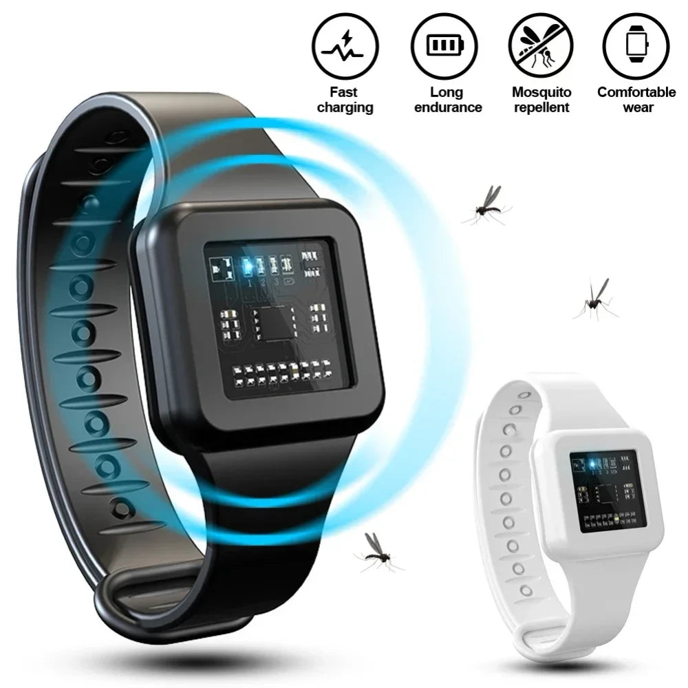 Ultrasonic Mosquito Repellent Wristband