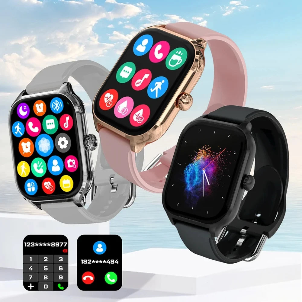 Bluetooth Call Fitness Smart Watch