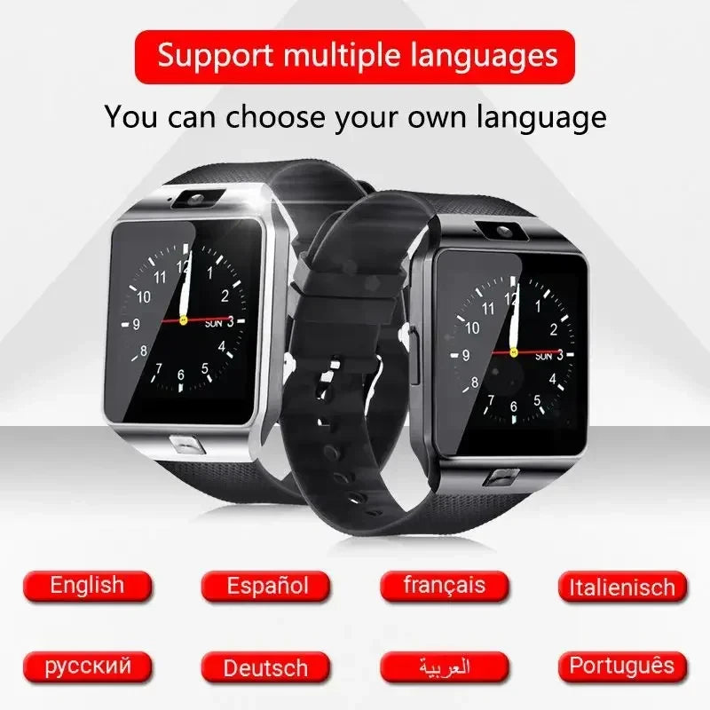 Smart Watch with Camera and SIM Support