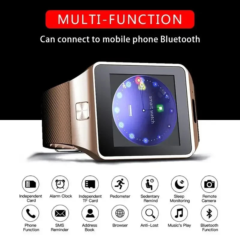 Smart Watch with Camera and SIM Support
