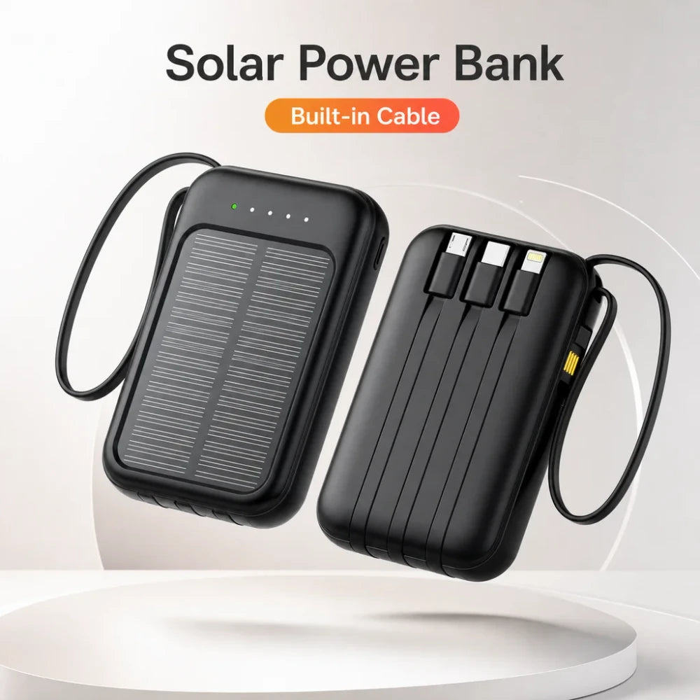 Portable Solar Power Bank