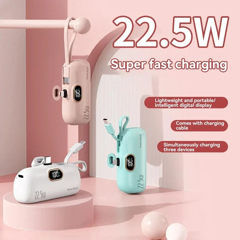 Portable Capsule Power Bank