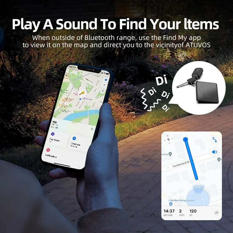 Wireless Charging Smart Wallet Tracker