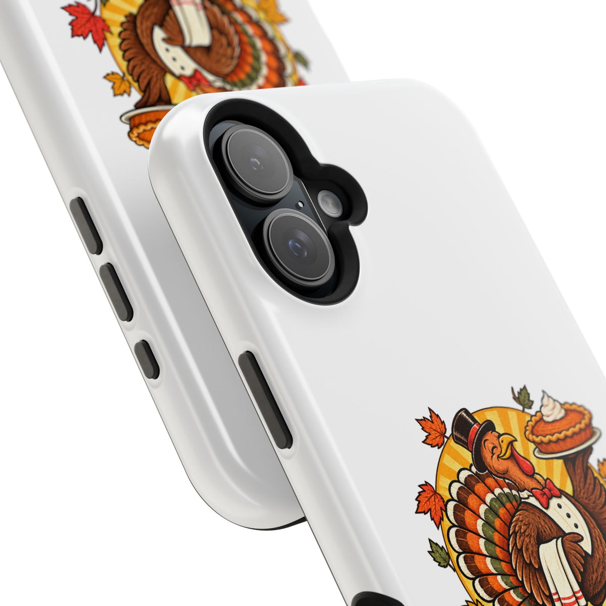Thanksgiving 'Pie First, Questions Later' Magnetic Impact-Resistant Phone Case