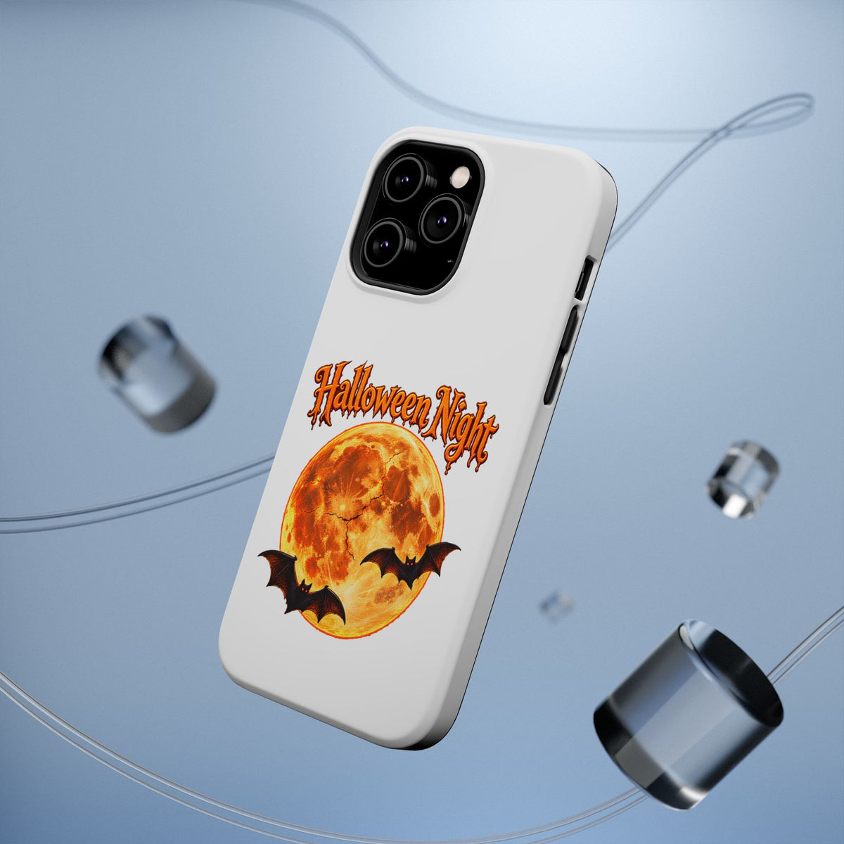 Halloween Night Moon bats phone case