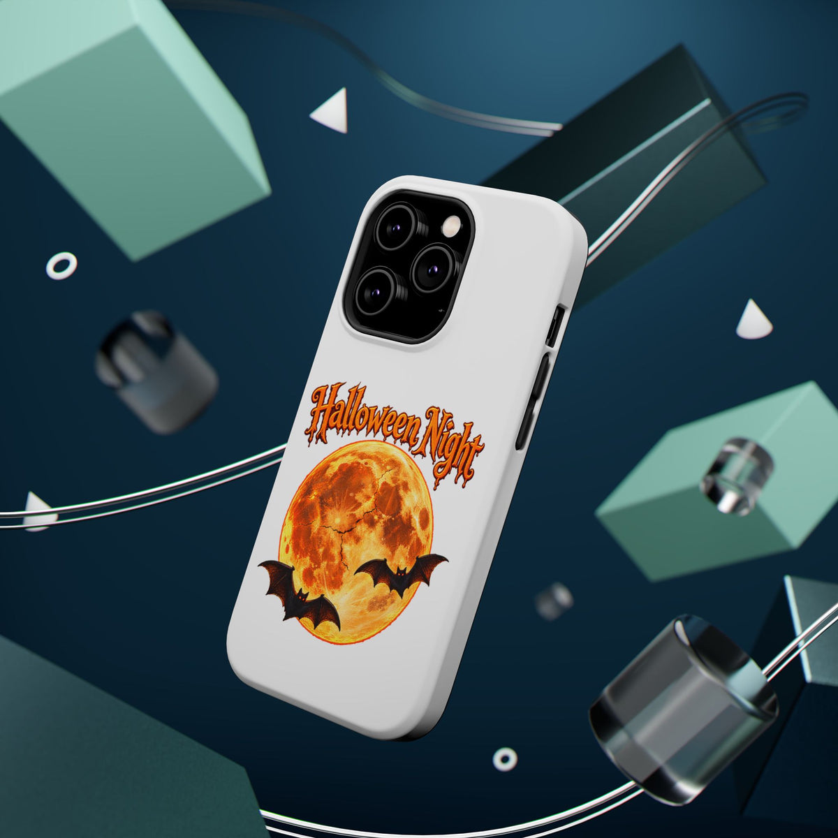 Halloween Night Moon bats phone case