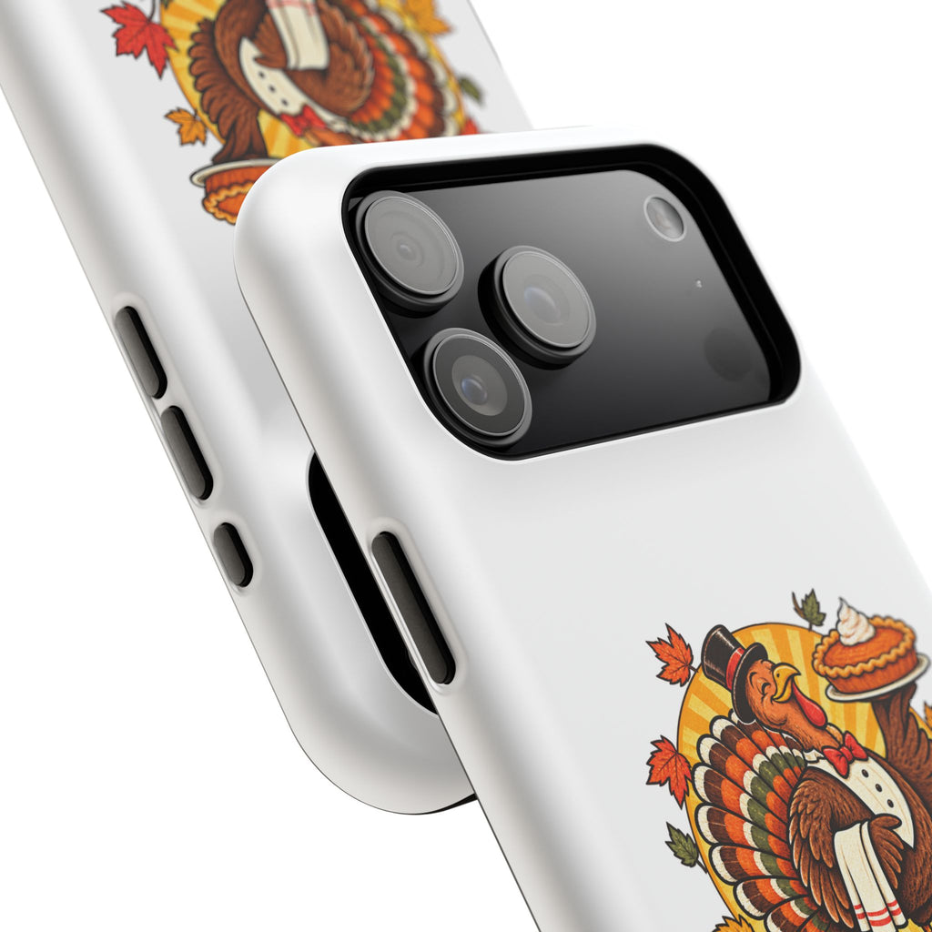 Thanksgiving 'Pie First, Questions Later' Magnetic Impact-Resistant Phone Case