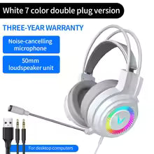 G58 G60 Gaming Headset 7.1 Stereo SVirtual Surround Bass Earphone Headphone