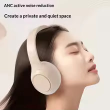 Lenovo Bluetooth 5.3 Earphones Over-ear Foldable Computer Wireless Headphones Gaming