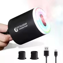 FLEXTAIL Electric Hookah Pump Kit with 1300 mAh Rechargeable Battery Led Light Mini