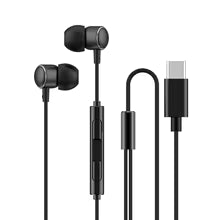 Type C Wired Headphones HiFi Stereo With Mic Earphones For Samsung